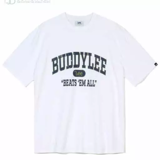 버디리 아치 티셔츠 화이트
