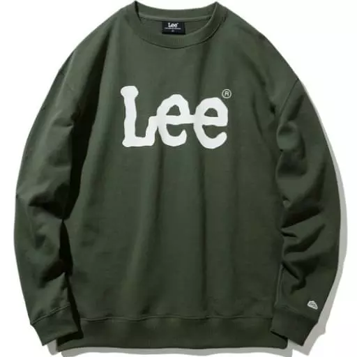 빅 트위치 루즈핏 크루넥 카키