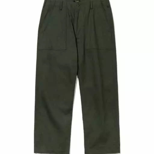 남성 코튼 레귤러핏 퍼티그 팬츠 카키