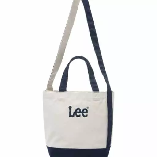 트위치 로고 배색 투웨이 에코백 아이보리