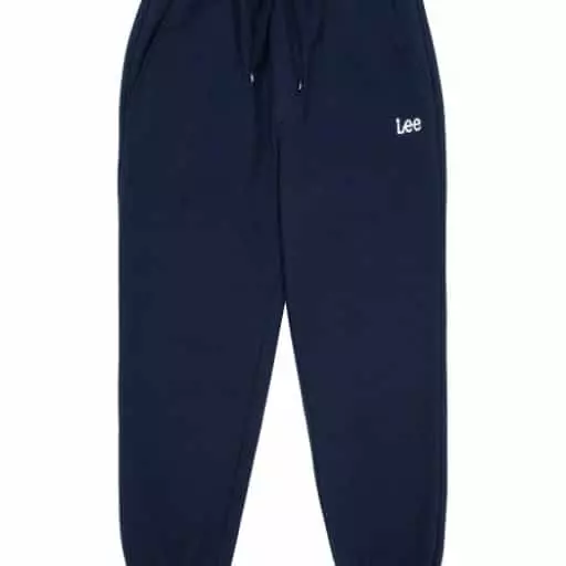 트위치로고 레귤러핏 스웻 팬츠 네이비