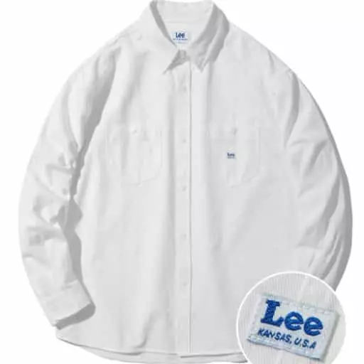 로코 포켓 코튼 셔츠 화이트