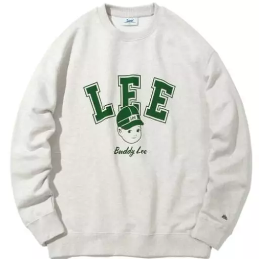 아치 라인타이포 버디리 맨투맨 오트밀