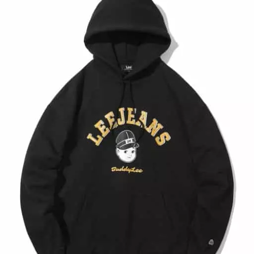 버디리 아치 로고 후디 블랙