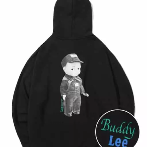 버디리 포토 후디 블랙