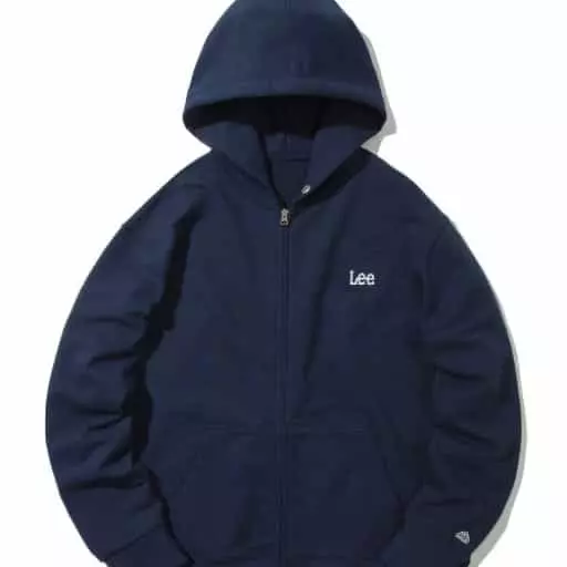 트위치 로고 스탠다드 후드 집업 네이비