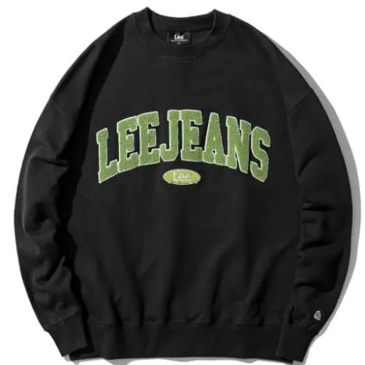 부클 아치 맨투맨 블랙