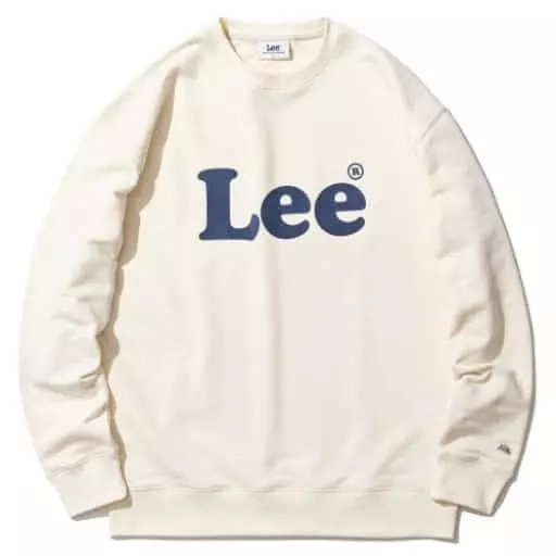 빈티지 로고 맨투맨 아이보리