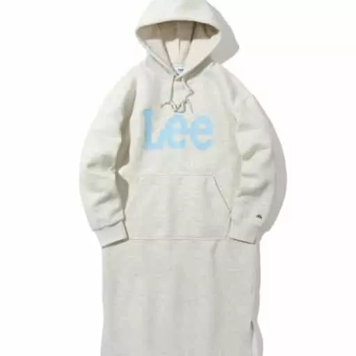 빅 트위치 후드 원피스 오트밀