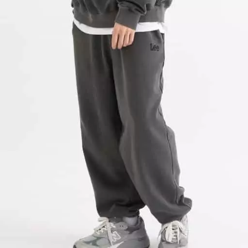 트위치 로고 스웻 팬츠 차콜