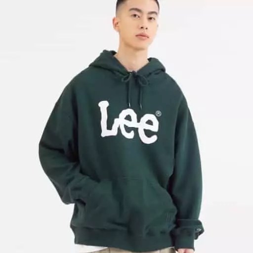 빅 트위치 루즈핏 후드 티셔츠 다크 파인