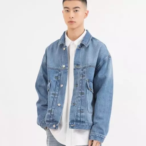 M톤 트러커 자켓 인디고 미디움