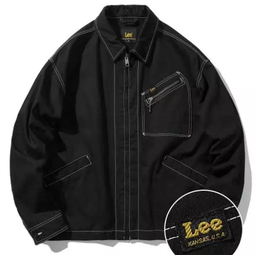 91B 블루종 자켓 블랙