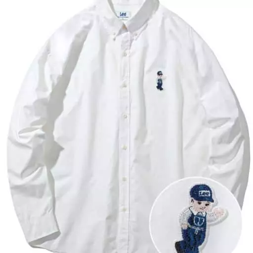 버디리 와펜 셔츠 화이트