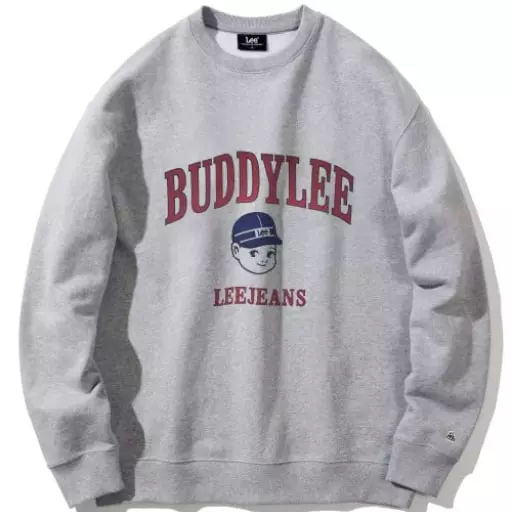 버디리 에센셜 맨투맨 그레이