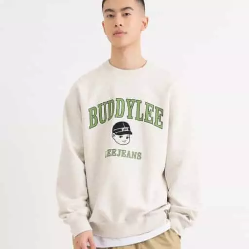 버디리 에센셜 맨투맨 오트밀