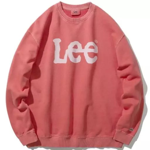 빅 트위치 루즈핏 맨투맨 핑크