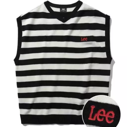 트위치로고 오버핏 브이넥 베스트 블랙