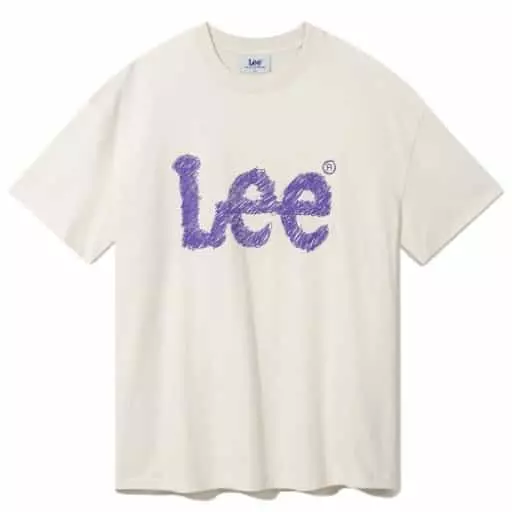 펜슬마크 트위치 로고 티셔츠 아이보리