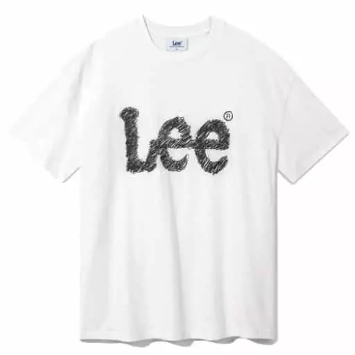 펜슬마크 트위치 로고 티셔츠 화이트