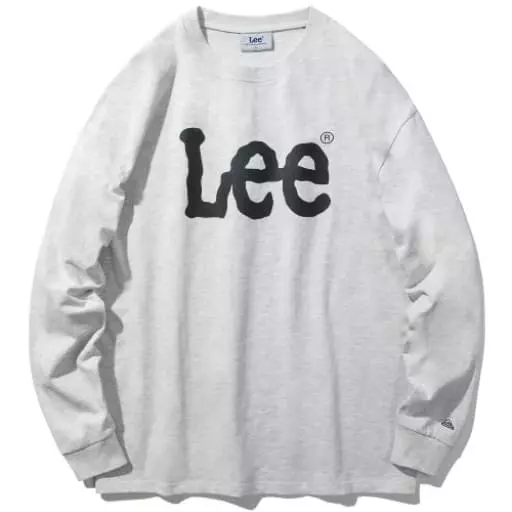 빅 트위치 루즈핏 롱 슬리브 라이트 그레이