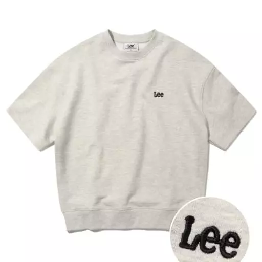 숏슬리브 루즈핏 맨투맨 오트밀