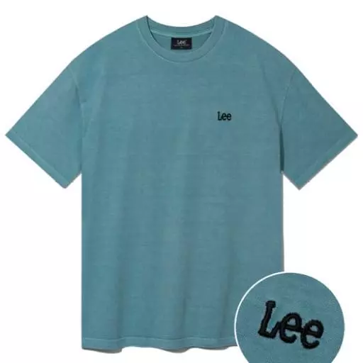 스몰 트위치 로고 티셔츠 블루