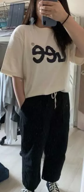 밝은 색상이라 살짝 비칠까 걱정했는데 다행히 비침없고 색감도 상세이미지랑 동일해요