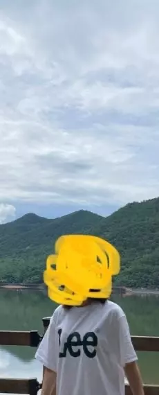 길이가 생각보다 조금 길지만 동네룩으로 입기좋아요