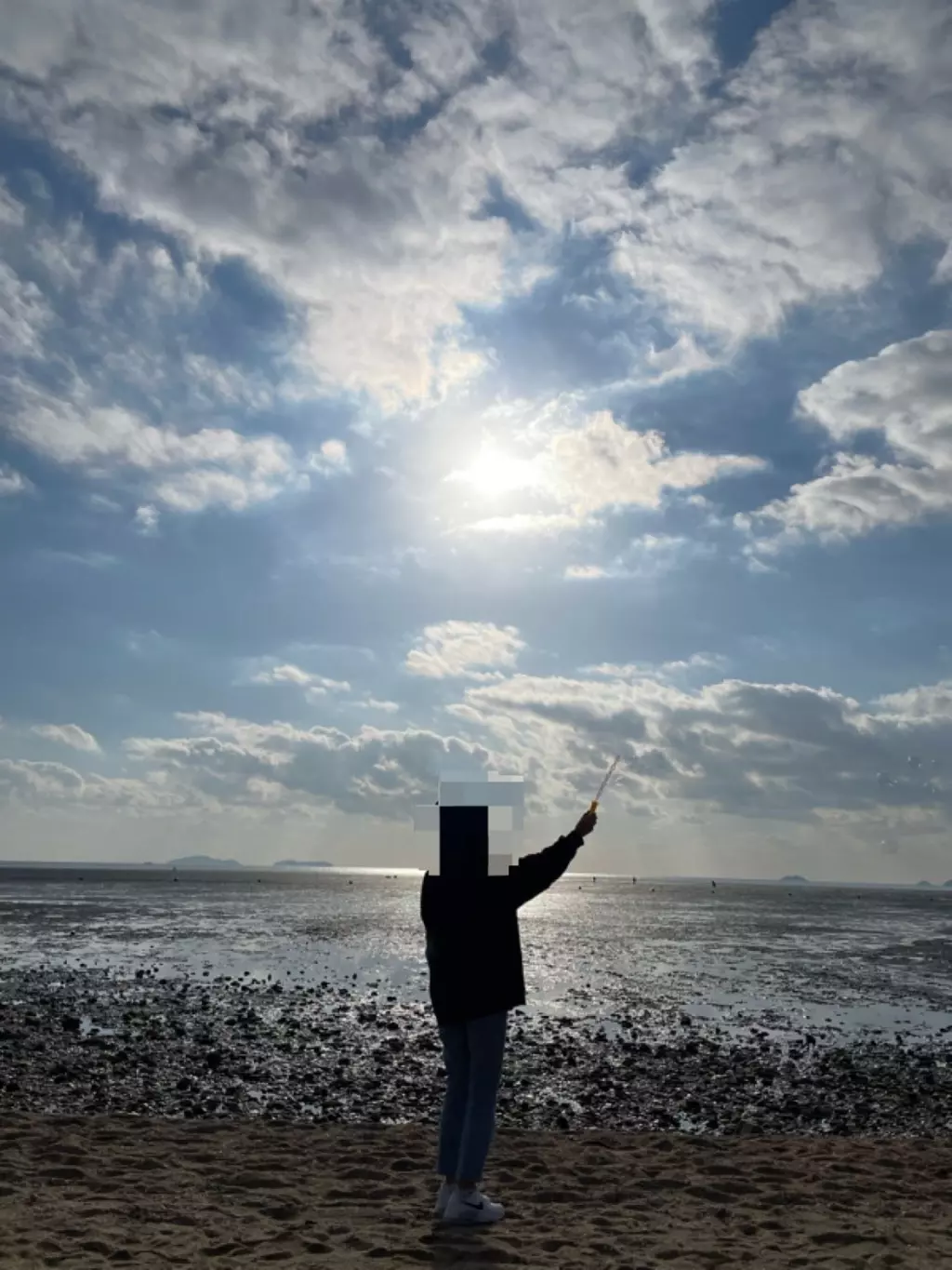 자수도 예쁘고 검정이랑 자수 색도 잘 어울리는 거 같아서 좋아요!