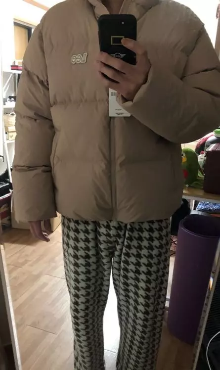 Lee 제품은 귀여워서 좋아요 핏고 좋구요가볍고 따뜻하고 하지만 한겨울에 안에 반팔하