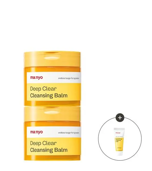 딥 클리어 클렌징 밤 132mlX2 더블세트 (+증정)