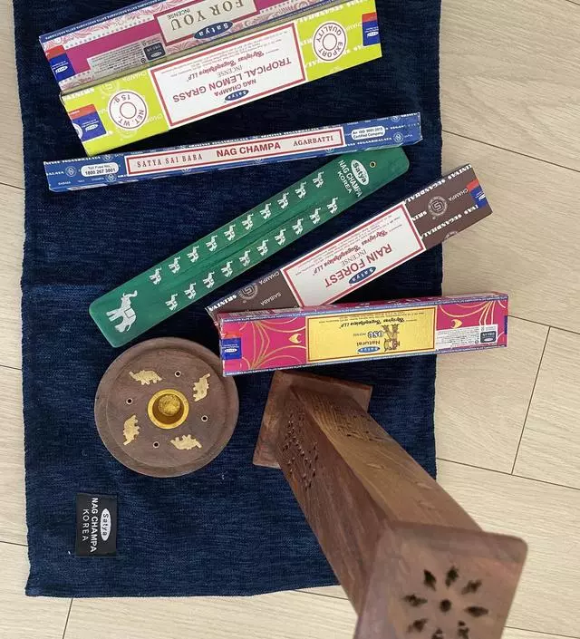 박스를 여는 순간 향으로 가득 가득~
