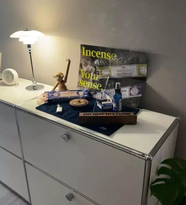 나그참파 시그니처향을 가장 좋아해서, 이번에 스틱 사는 김에 인센스콘, 룸스프레이까