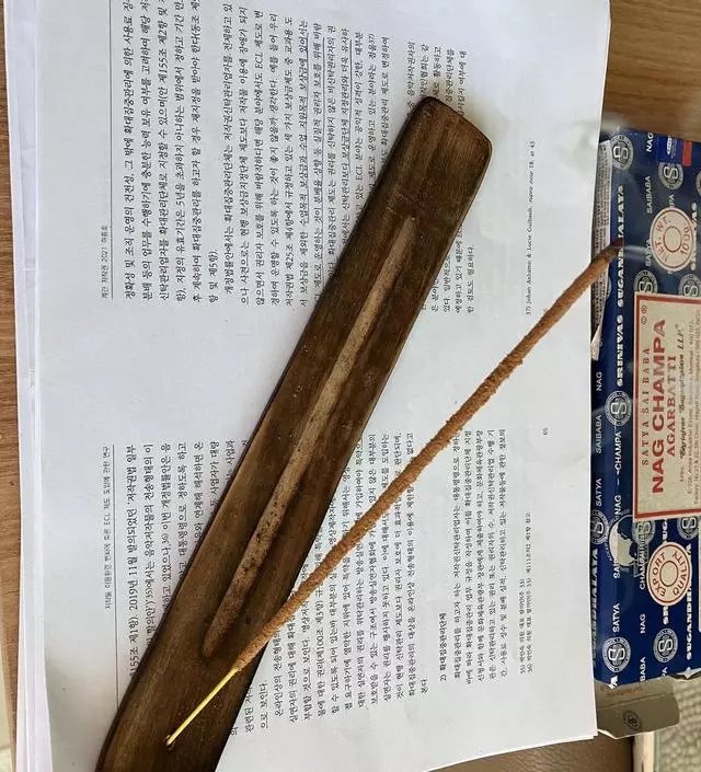 피워놓으면 동남아 느낌나고 휴가온거 같아서 너무 좋아요. 강아지 키우는데 개 오줌냄