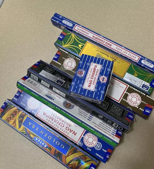 역시 나그참파가 향이 제일 좋아요 머리도 안아프고
