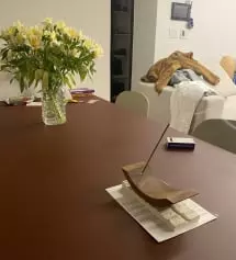 향이 진하고 생각보다 오래 타서(?) 좋습니다~~!!
