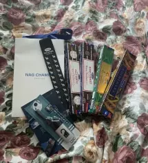 나그참파 인센스가 유명해서 지인 선물해주려고 벼르고 있었는데 실제로 받아보니 훨씬