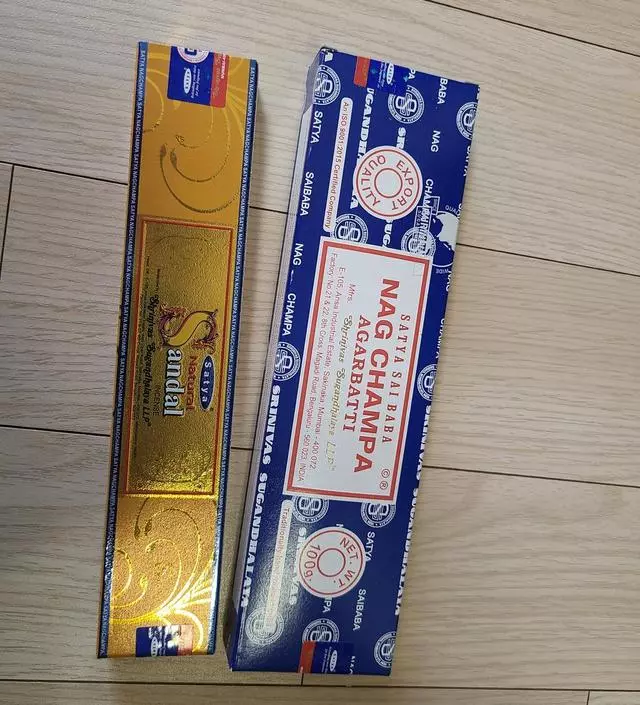 향이좋아여. 전 나그참파랑 산달이 좋네여
