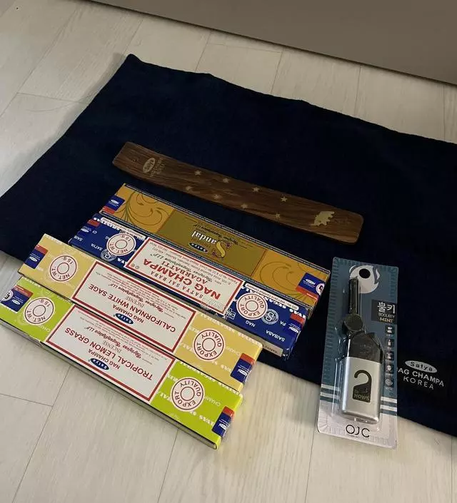 아직 태워보진 않았어요 그치만 좋아요
