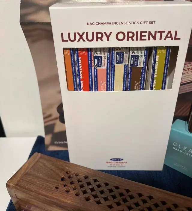 자꾸 다른 집에서 담배냄새가 올라와서 스트레스를 받다가 큰맘먹고 인센스를 구매했는