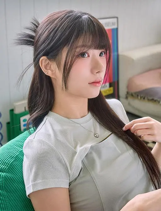 수시뱅) 시스루뱅 테일 (인모 100%)