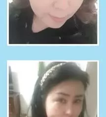 머리결이 너무상해서 검정색으로 염색후 붙임머리를 해보았는데 고데기로 조금만 손보면