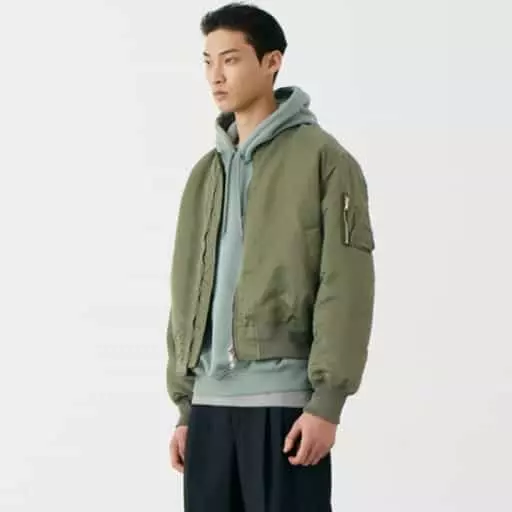 MA-1 에센셜 패딩 항공점퍼 | 카키