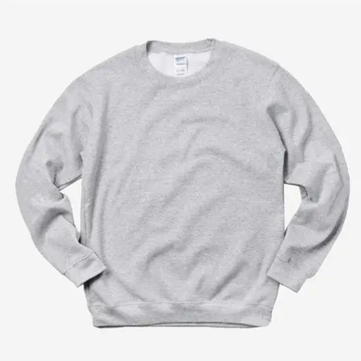 88000 기모 무지 크루넥 스웨트 셔츠 2XL | 그레이