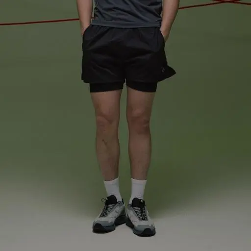 에어 포켓 레이어 런 쇼츠 블랙