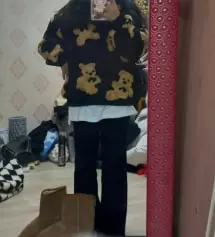 레이어드 사이즈 너무 클까바 조마조마 햇는데 딱 좋네요!