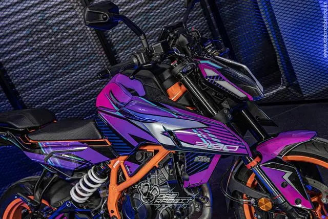 390 250 125 DUKE (2024~) Full Graphic Kit (TUGA-P) - DRB GraphiX