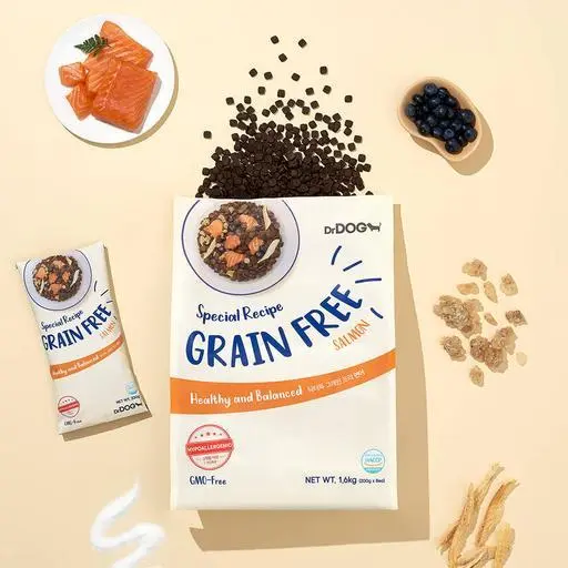 닥터독 그레인프리 연어 사료 1.6kg
